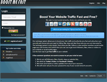 Tablet Screenshot of boostmefast.com
